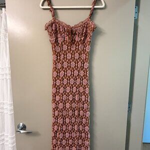 Lucinda Lace Midi Dress